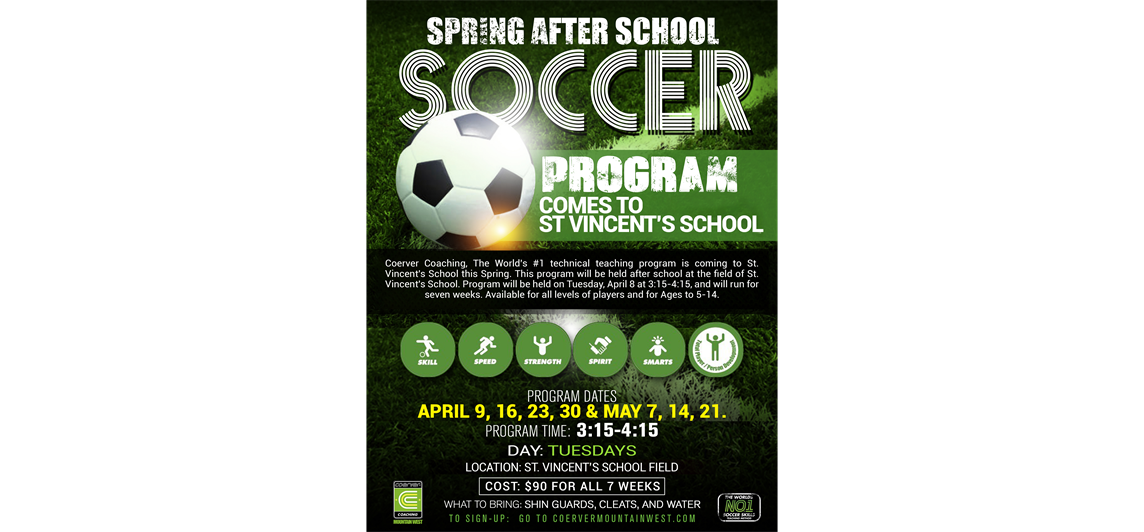 St. Vincent's Spring Soccer